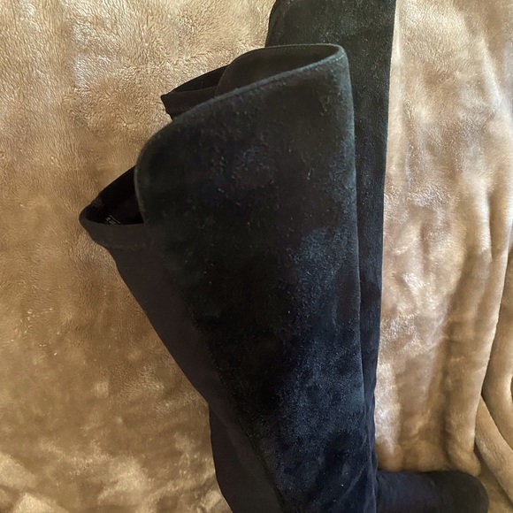 Stuart Weitzman AUTHENTIC 50/50 Above Knee Genuine Suede Boots - Picture 12 of 13